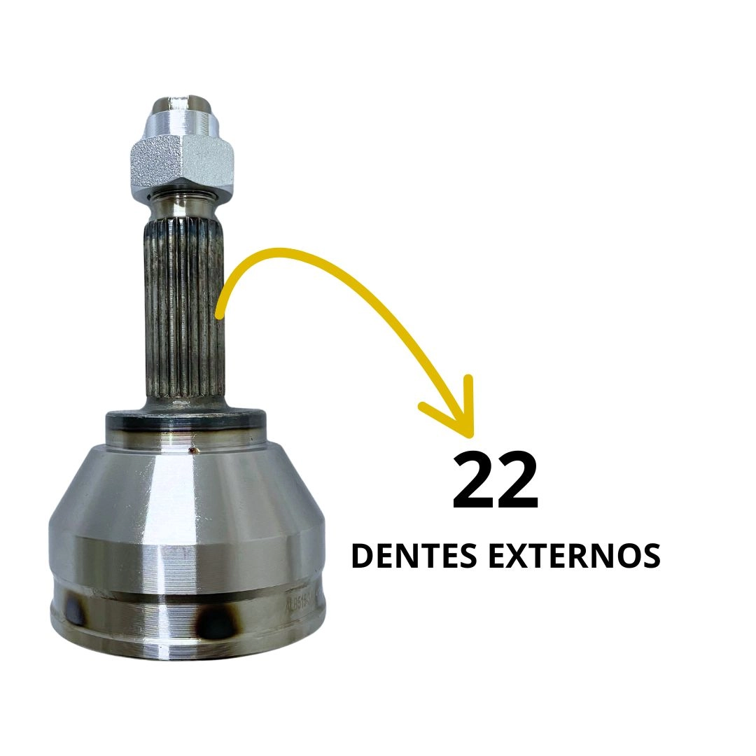 Junta Ponteira Homocinética Para Fiorino 81 a 13 Uno 87 a 97 Junta Ponteira Homocinética Para Fiorino 81 a 13 Uno 87 a 97