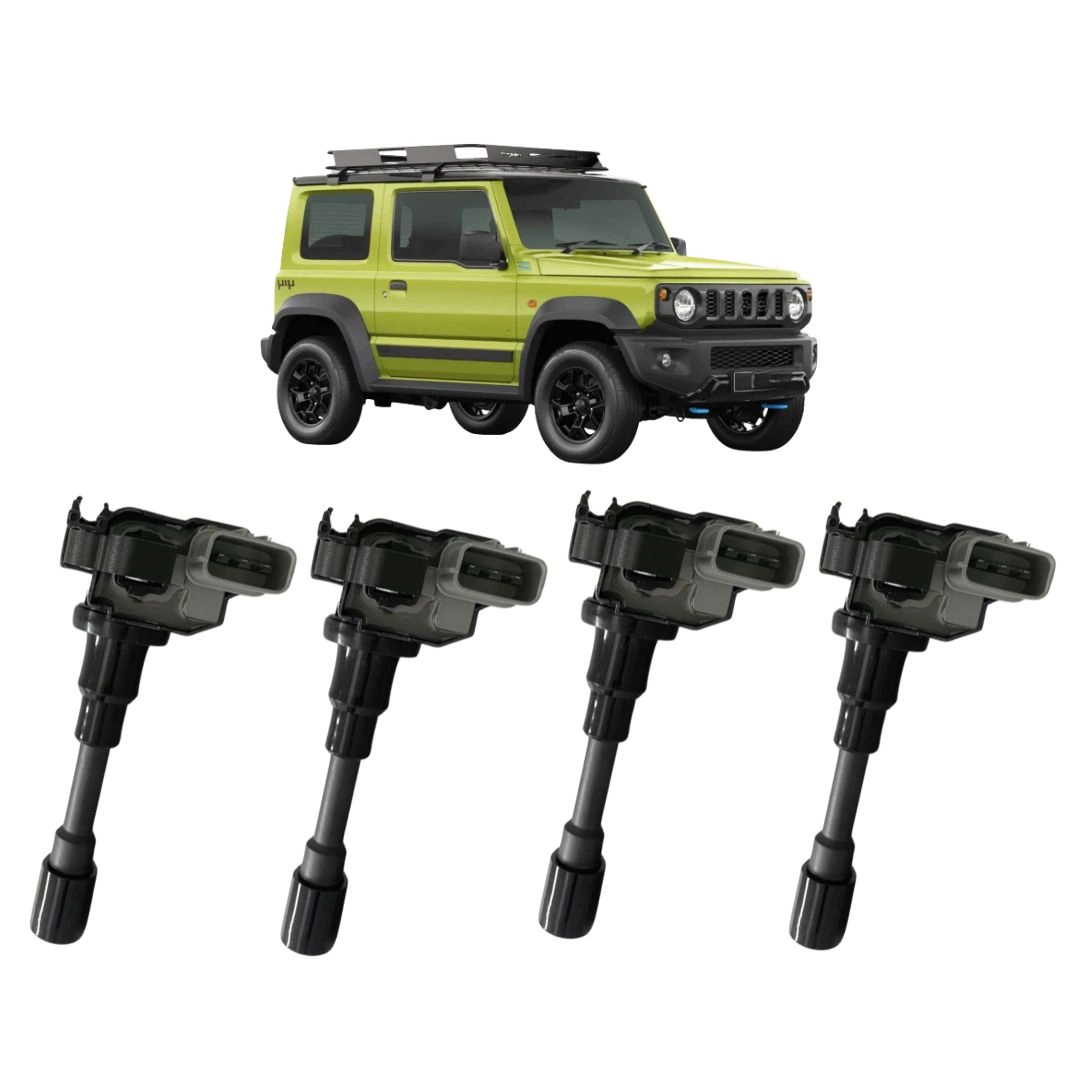 Kit 4 Bobinas Ignição Para Suzuki Jimny 1.3 16v 2001 a 2025 Kit 4 Bobinas Ignição Para Suzuki Jimny 1.3 16v 2001 a 2025