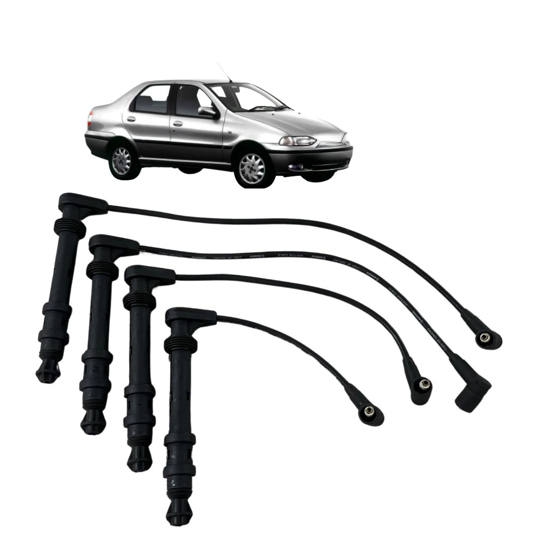 Conjunto Cabo Vela Ignição Para Siena 1.6 1997 a 2004 Torque
