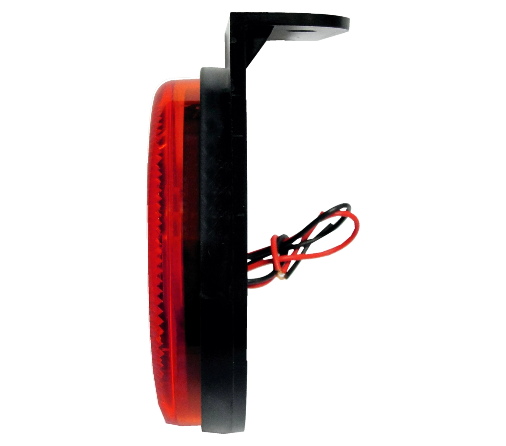 Lanterna Lateral LED Caminhão Carreta Com Suporte Vermelha G Lanterna Lateral LED Caminhão Carreta Com Suporte Vermelha G