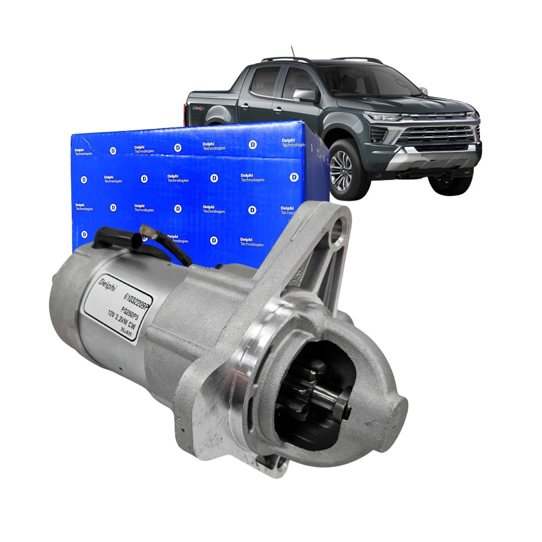 Motor De Partida Arranque 12v 9 Dentes Para Gm S10 LS LT LTZ 2.8 Turbo Diesel Após 2017 Delco Remy