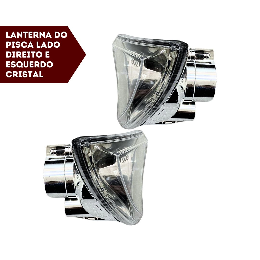 Par Lanterna Seta Pisca Para Iveco Stralis Hiway White