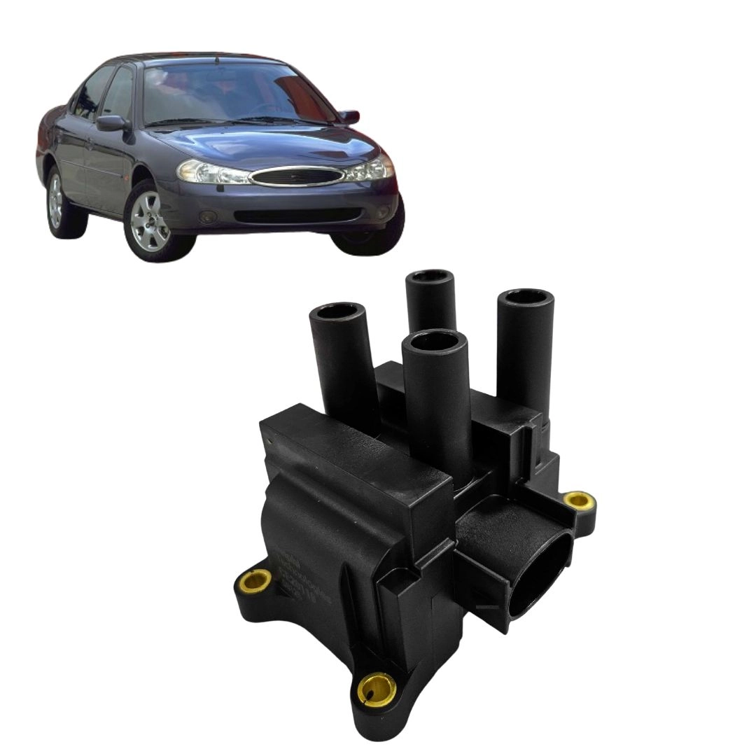 Bobina ignição Para Ford Mondeo 1.8 1996 a 1997 4 Pinos