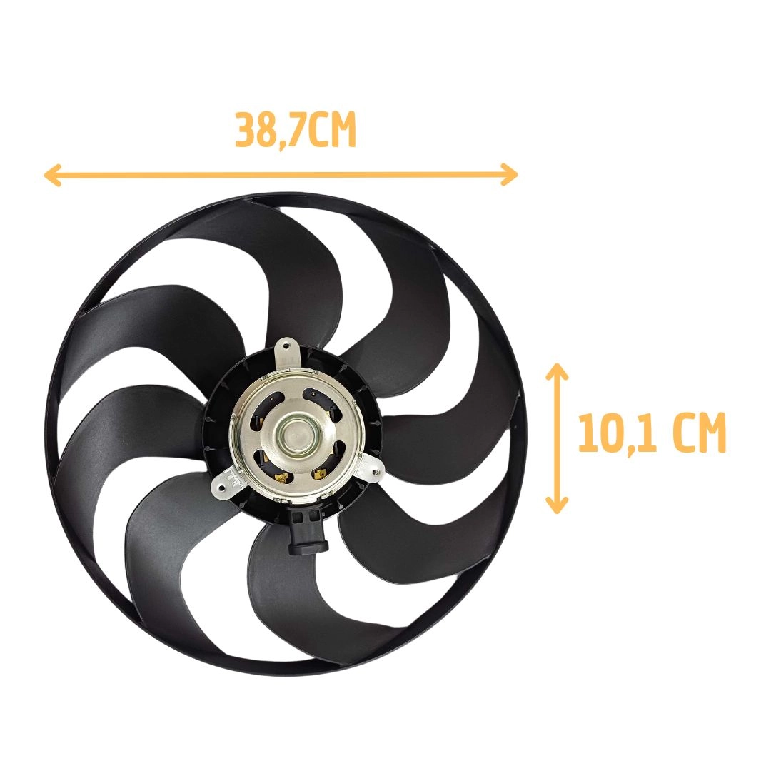 Ventoinha do Radiador Para Renault Fluence 2.0 2009 a 2021 Ventoinha do Radiador Para Renault Fluence 2.0 2009 a 2021