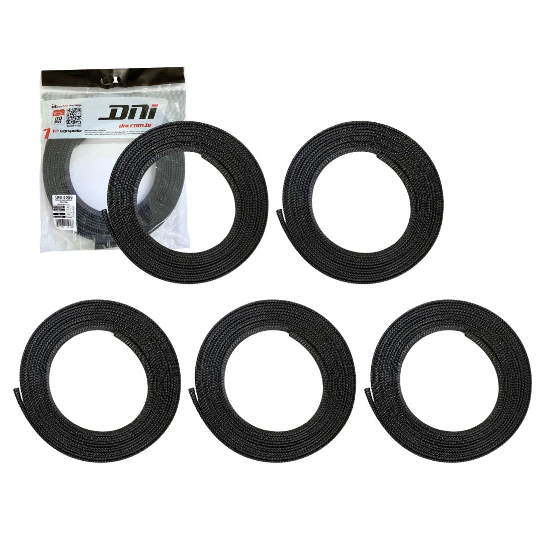 Kit 5 Malha Nautica Expansiva 6mm 5 Metros AntiChama DNI5052 Kit 5 Malha Nautica Expansiva 6mm 5 Metros AntiChama DNI5052