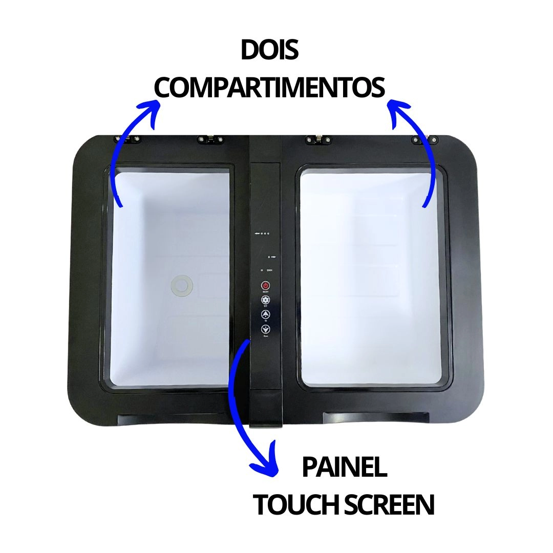 Geladeira 35 Litros Dupla 12V/24V 110v/220v Caminhão Ônibus