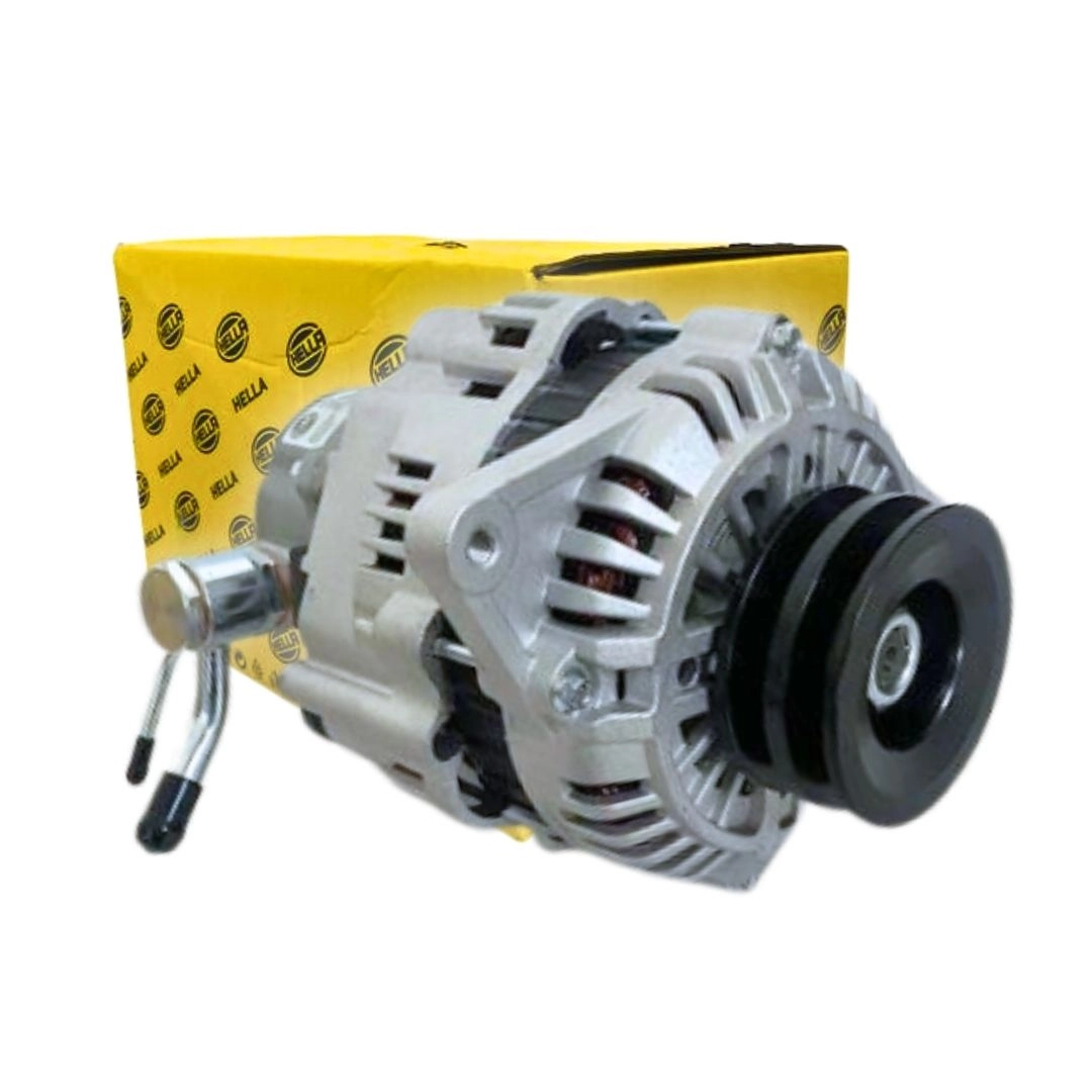 Alternador de Energia Com Bomba de Vácuo Traseira 12V 105A Polia Dupla 2 Canais Mitsubishi L200 Pajero Sport Hyundai HR 