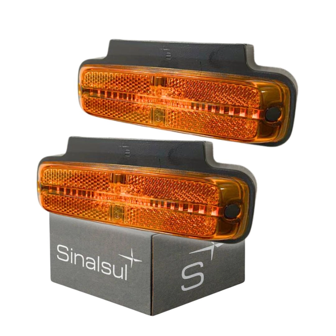 Par Lanterna Lateral Posição Direcional Com Suporte LED Par Lanterna Lateral Posição Direcional Com Suporte LED