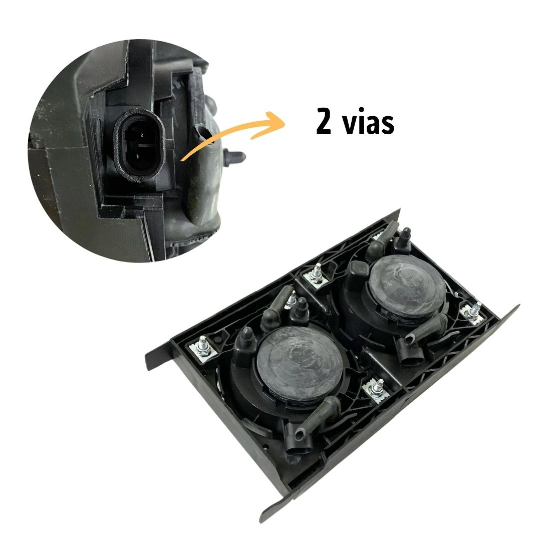 Farol Auxiliar Duplo Milha Neblina Para Daf XF 105.460 Daf XF 105.510 2014 a 2020 Lado Direito Autolux 1725271 Farol Auxiliar Duplo Milha Neblina Para Daf XF 105.460 Daf XF 105.510 2014 a 2020 Lado Direito Autolux 1725271