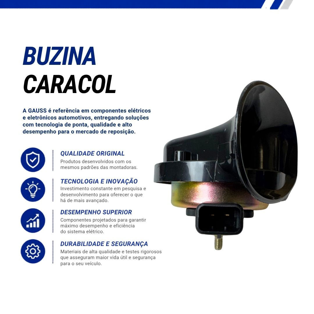 Buzina Caracol 12V 2 Pinos Com Suporte Para Chevrolet Corsa Celta Classic 1.0 1.4 1.6 1.8 Agudo 510Hz Gauss Buzina Caracol 12V 2 Pinos Com Suporte Para Chevrolet Corsa Celta Classic 1.0 1.4 1.6 1.8 Agudo 510Hz Gauss