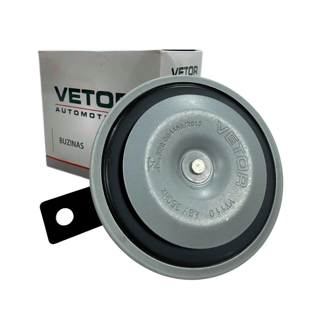 Buzina Disco Bi-bi Som Agudo 48V Para Empilhadeiras Vetor Buzina Disco Bi-bi Som Agudo 48V Para Empilhadeiras Vetor