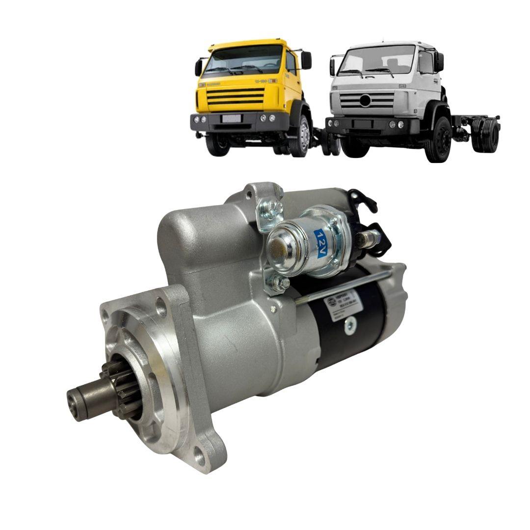 Motor de Partida Arranque 12V 10 Dentes 3.3kW Para VW Worker 13-180 15-180 17-180 Agrale Jan Kuhn Hella Motor de Partida Arranque 12V 10 Dentes 3.3kW Para VW Worker 13-180 15-180 17-180 Agrale Jan Kuhn Hella