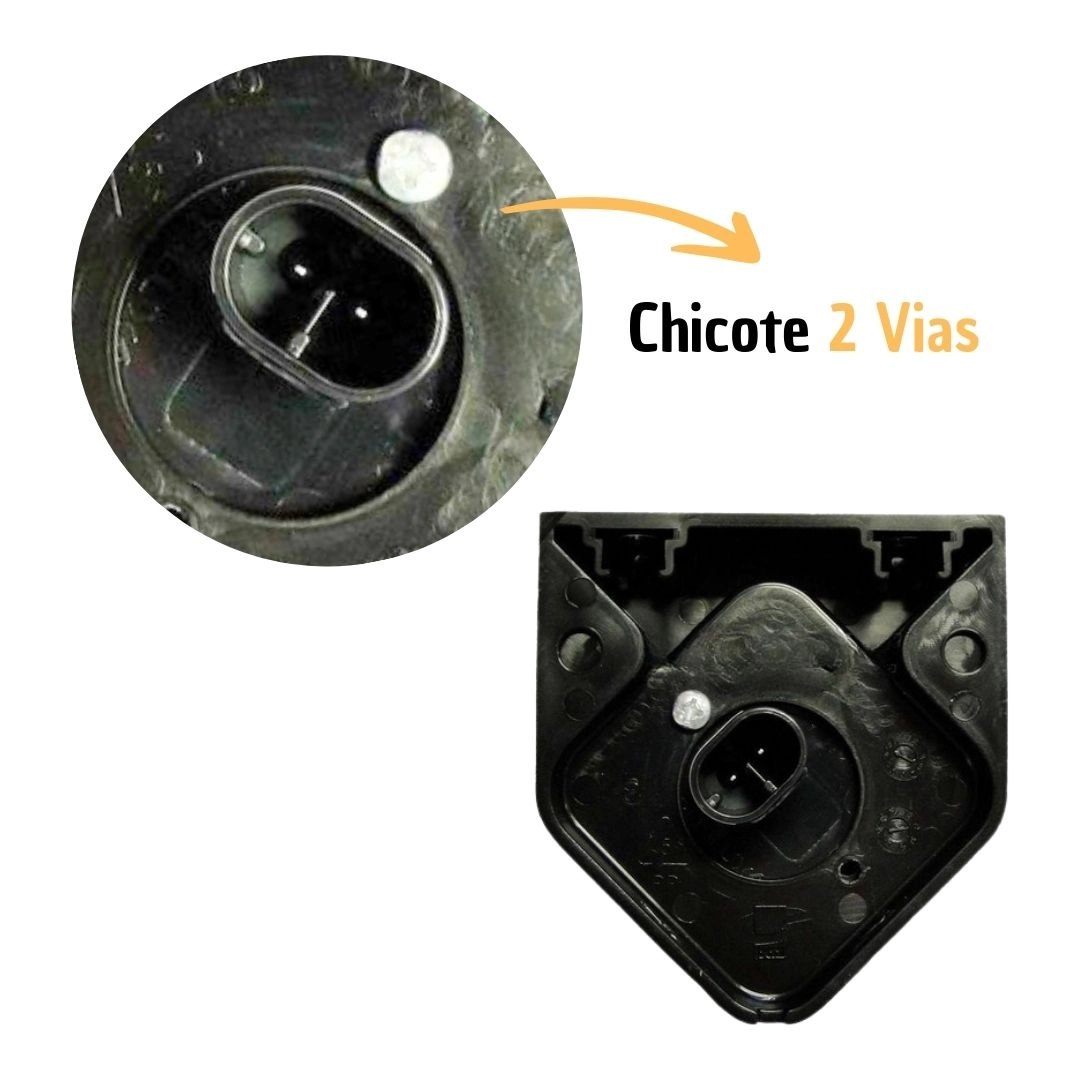 Kit 10 Lanternas Lateral Carreta Guerra Led Com Suporte