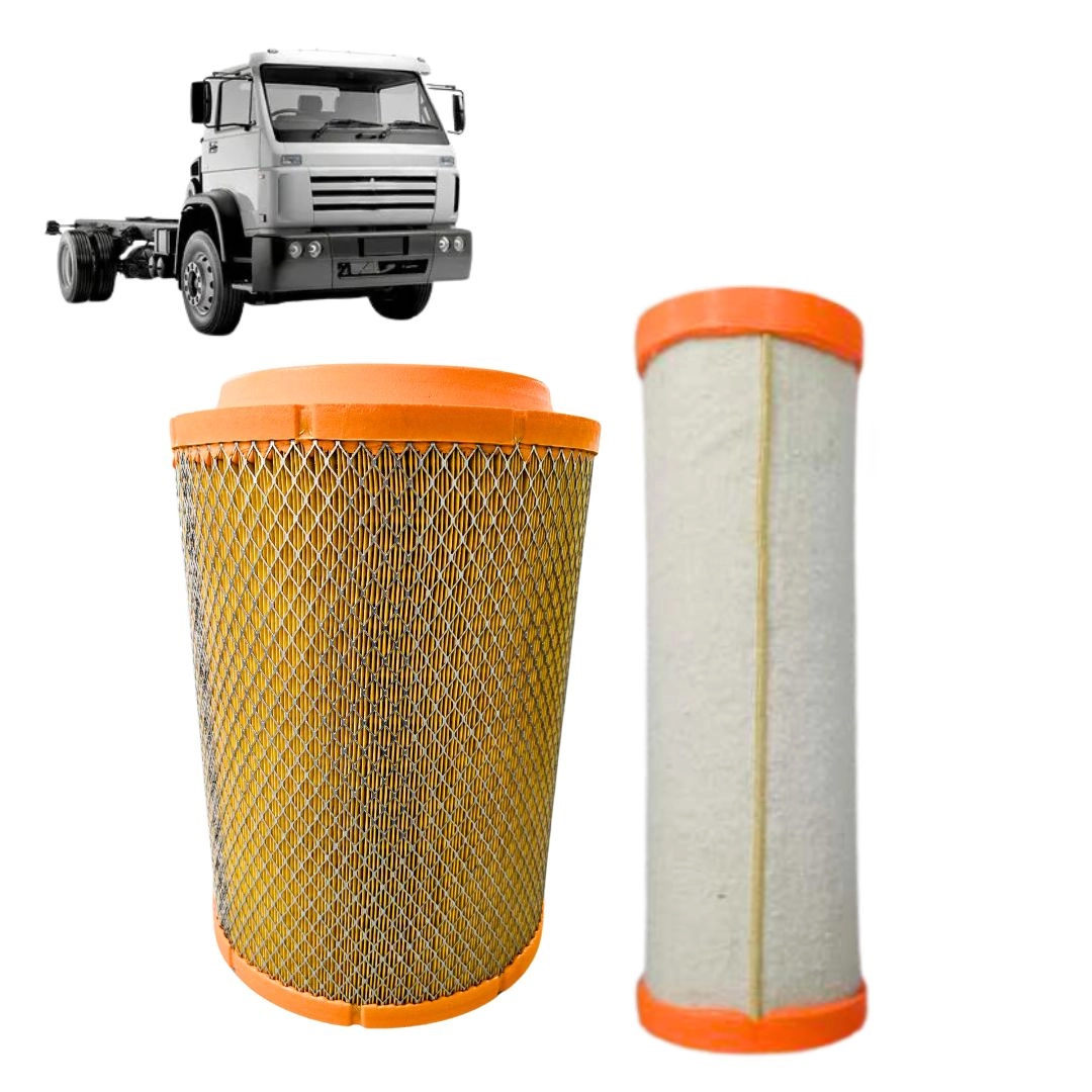 Kit Filtro Ar Motor Para Worker 13170 15170 15180 18310 Euro 2