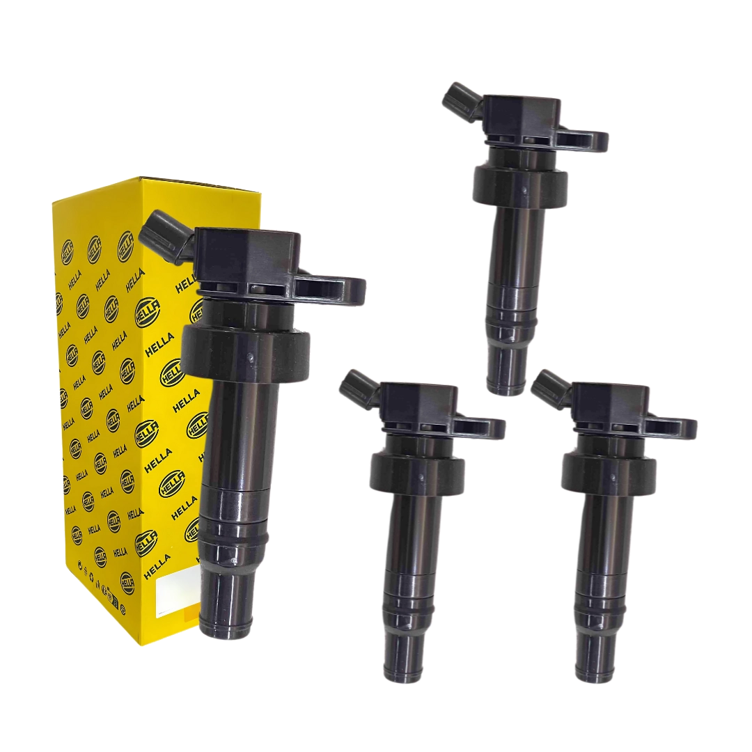 Kit 4 Bobina de Ignição Para Veloster 1.6 2011 a 2013 Hella Kit 4 Bobina de Ignição Para Veloster 1.6 2011 a 2013 Hella