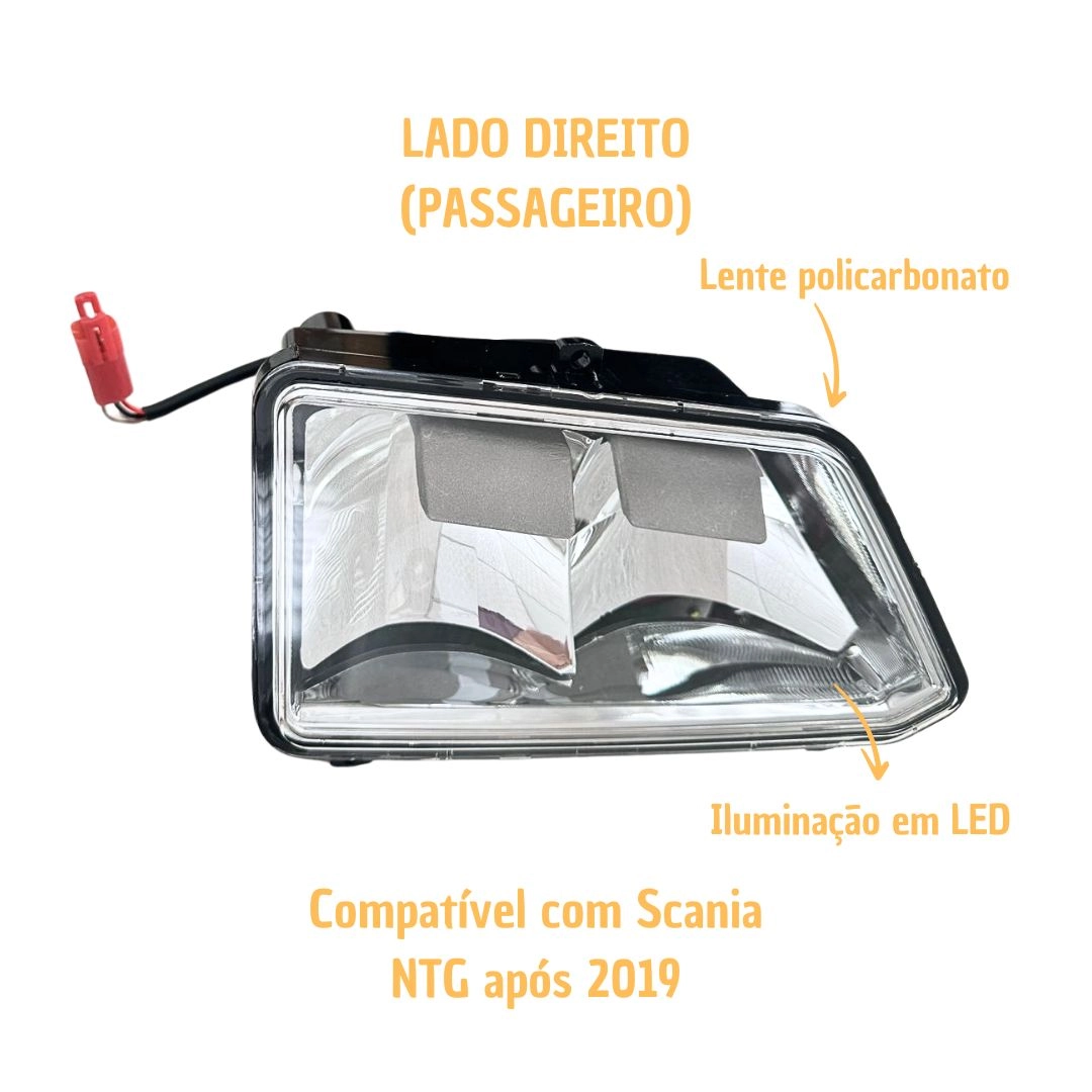 Lanterna Farol Teto ParaScania NTG 2019 Esquerdo Lanterna Farol Teto ParaScania NTG 2019 Esquerdo