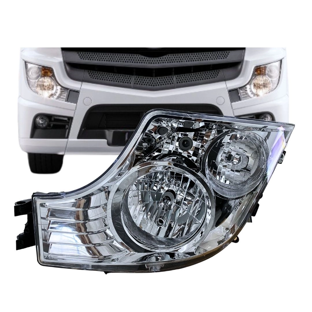 Farol ParaMB Actros MP4 Após 2020 Esquerdo Farol ParaMB Actros MP4 Após 2020 Esquerdo