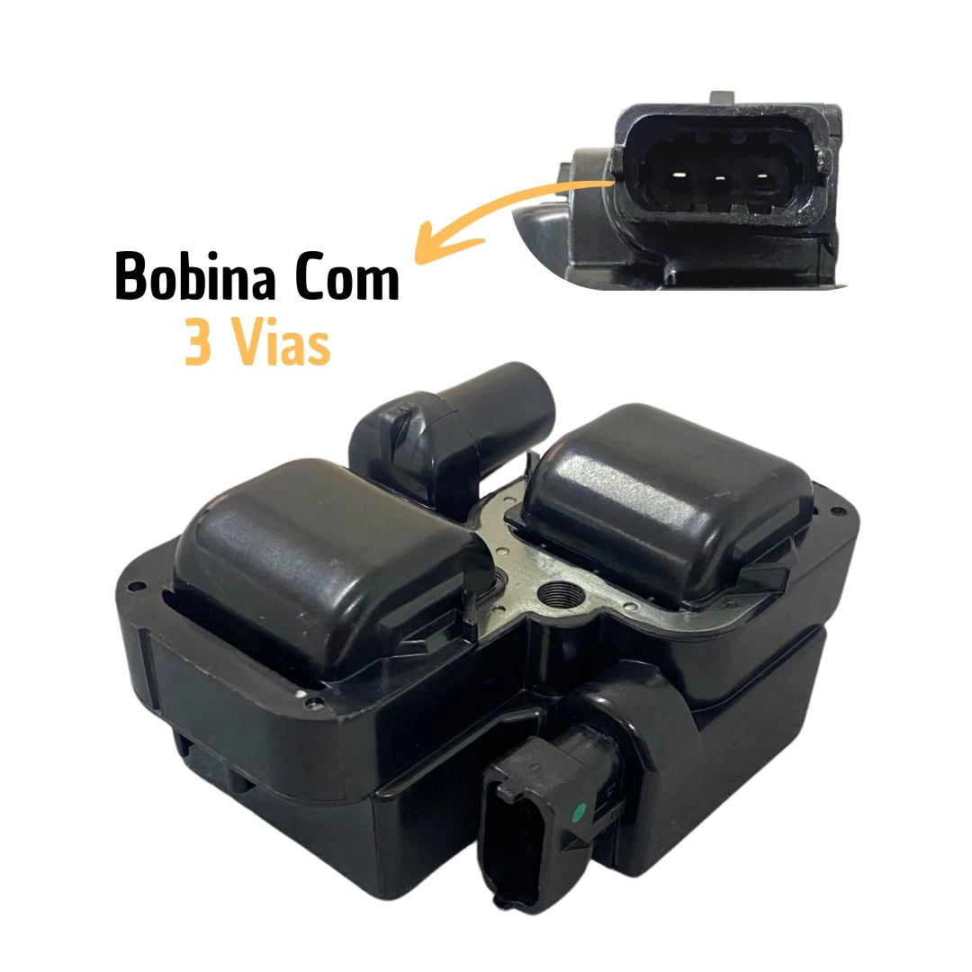 Kit 3 Bobina Ignição Para Mercedes C280 C320 E240 E280 E320 Kit 3 Bobina Ignição Para Mercedes C280 C320 E240 E280 E320