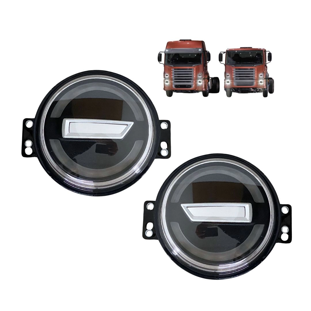Par Lanterna LED Pisca Seta Para VW Novo Constellation