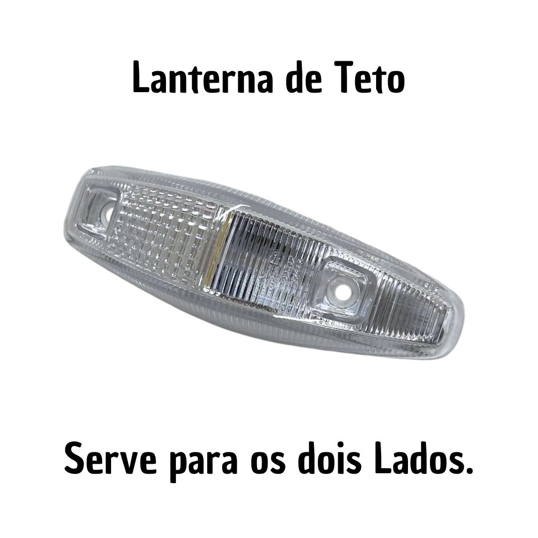 Lanterna Teto Cabine Frontal VW Delivery Novo LED 12V CR Lanterna Teto Cabine Frontal VW Delivery Novo LED 12V CR