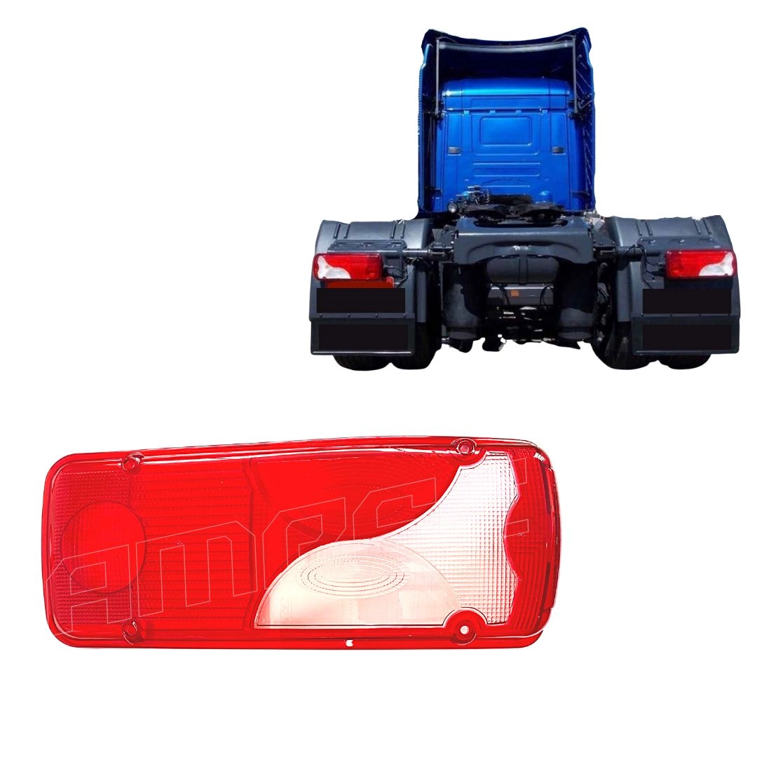 Lente Traseira ParaScania S4 S5 Botinha Após 07 LD Lente Traseira ParaScania S4 S5 Botinha Após 07 LD