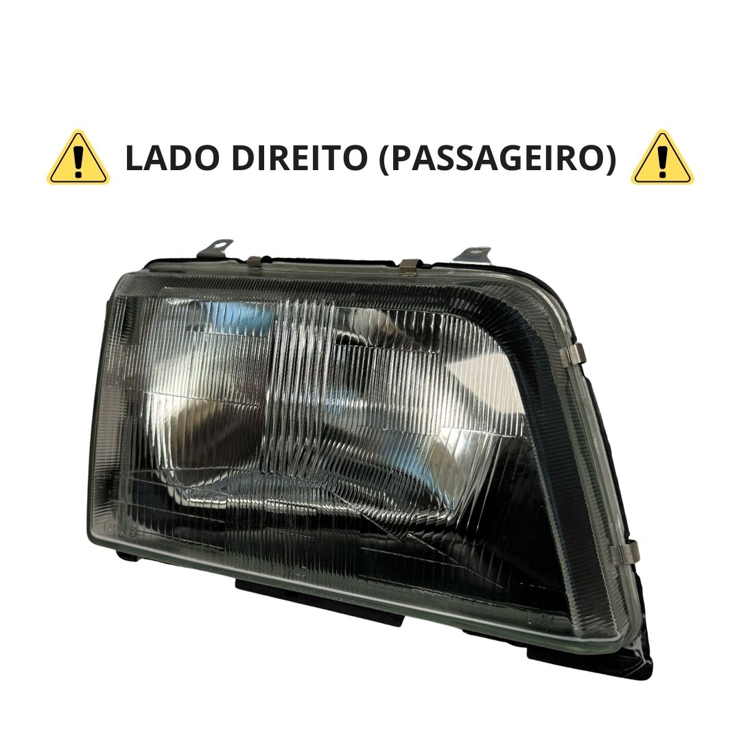 Farol Principal Lado Direito Vidro GM Monza 1982 a 1987 Hatch Sedan Perua 94637942 Farol Principal Lado Direito Vidro GM Monza 1982 a 1987 Hatch Sedan Perua 94637942