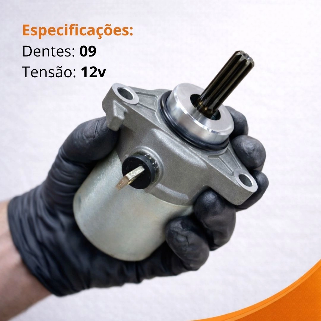  Motor de Partida Arranque 9 Dentes 12v Para Yamaha Ys Fazer Factor XTZ Crosser 150 YBR FZ15 NMAX 160 90205850 Magnetron