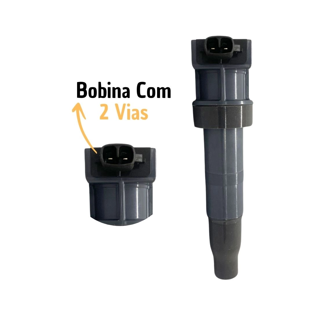 Bobina Ignição Para Azera Santa Fe Vera Cruz Sorento Hella