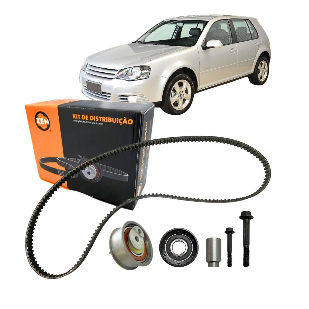 Kit Polia Tensor Correia Dentada Para Golf 1.6 MSI EA211 Kit Polia Tensor Correia Dentada Para Golf 1.6 MSI EA211