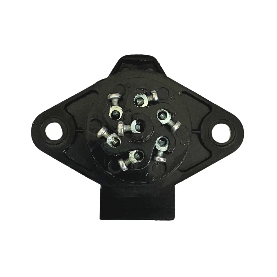 Tomada Elétrica Caminhão Carreta 7 Polos Fêmea Tomada Elétrica Caminhão Carreta 7 Polos Fêmea