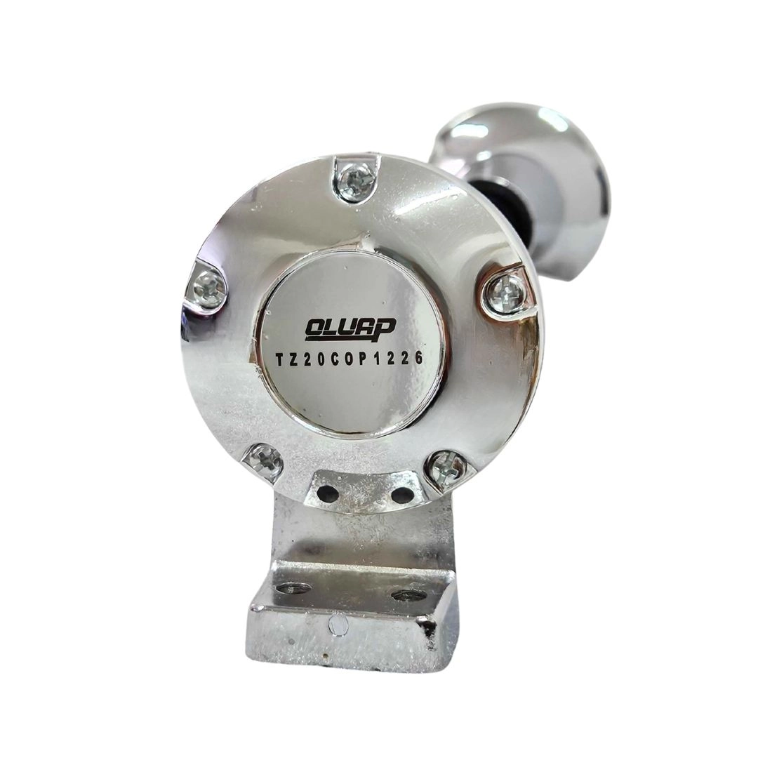 Buzina Caminhão Marítima Navio Cromada 45cm 12V Com Compressor Buzina Potente Buzina Caminhão Marítima Navio Cromada 45cm 12V Com Compressor Buzina Potente