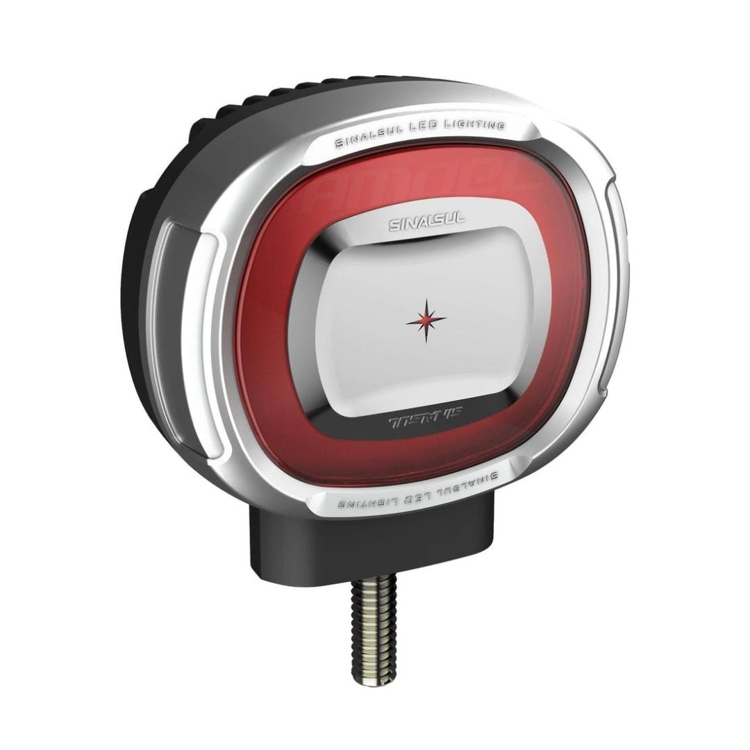 Lanterna Três Marias Foguinho Led Bivolt Anel Luz Vermelha Lanterna Três Marias Foguinho Led Bivolt Anel Luz Vermelha