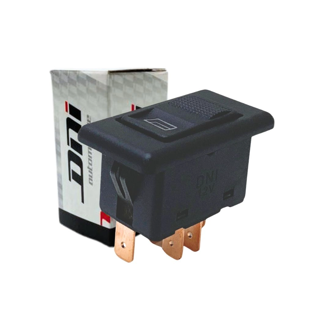 Chave Comutadora Interruptor Vidro Elétrico 12V Universal Chave Comutadora Interruptor Vidro Elétrico 12V Universal