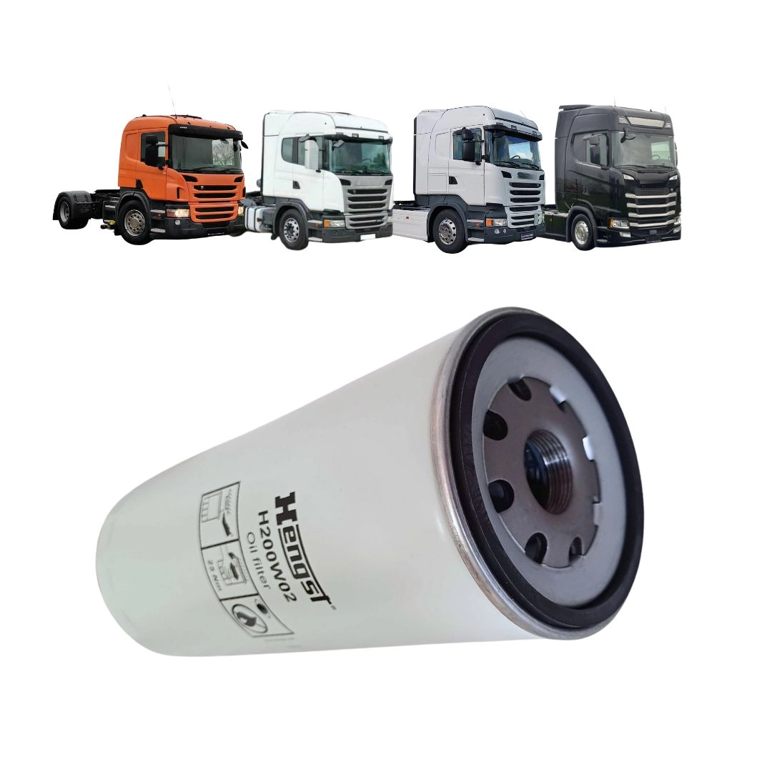 Filtro de Oleo Lubrificante Para Scania P G R S T Hengst