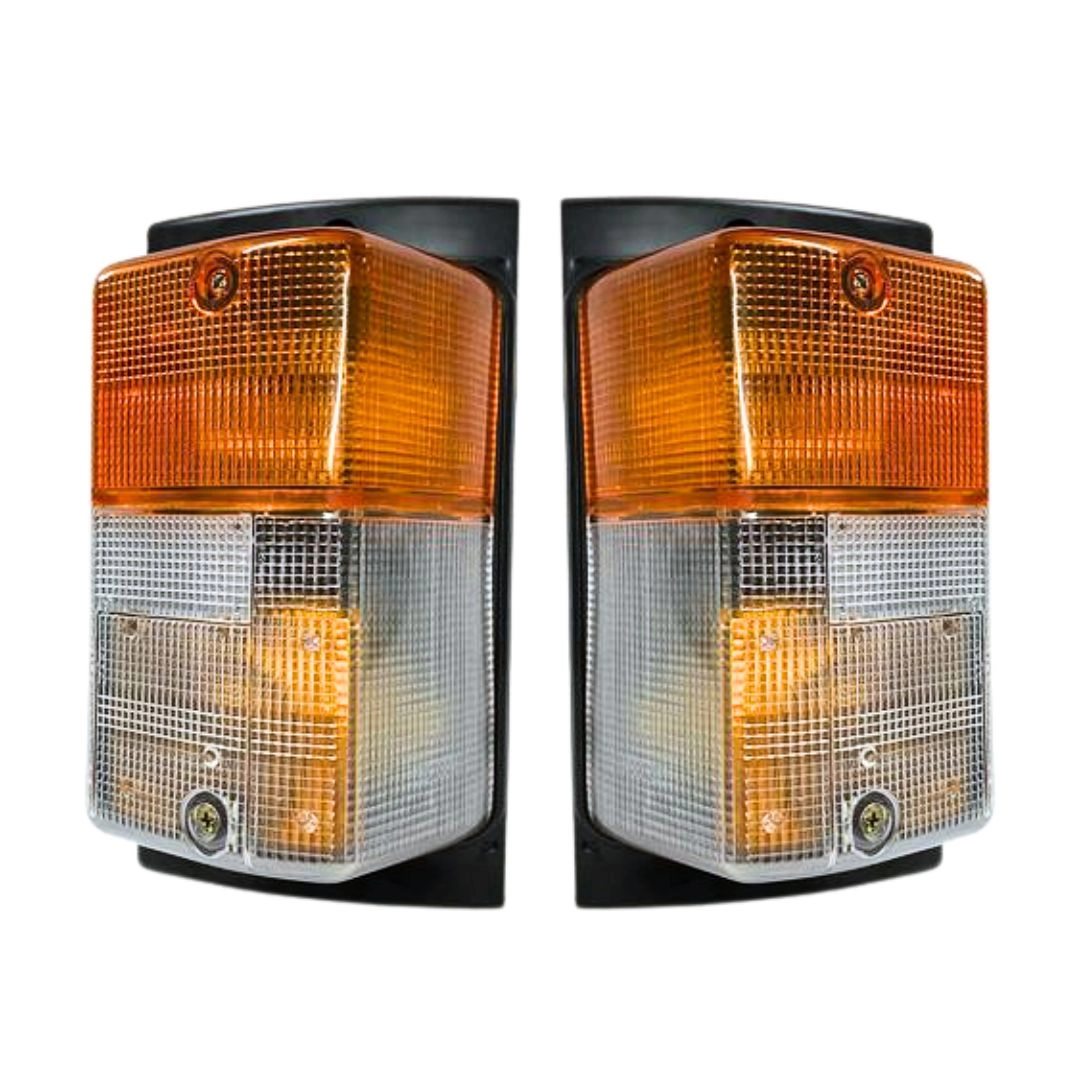 Kit Iluminação Completo c/ Moldura Para Scania Bicudo