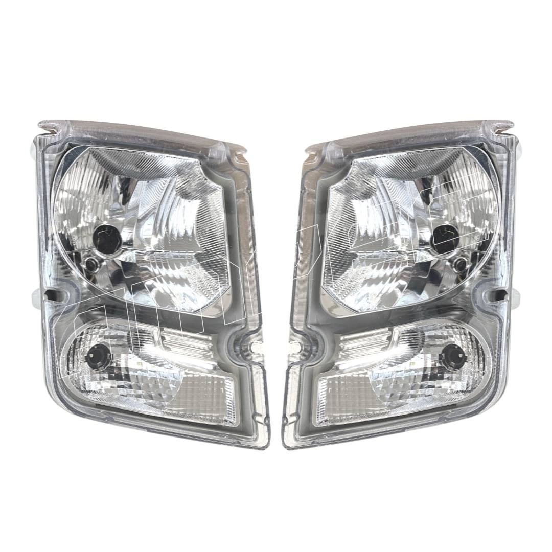 Par Farol Principal Para Volvo VM Após 2006  Lâmpadas