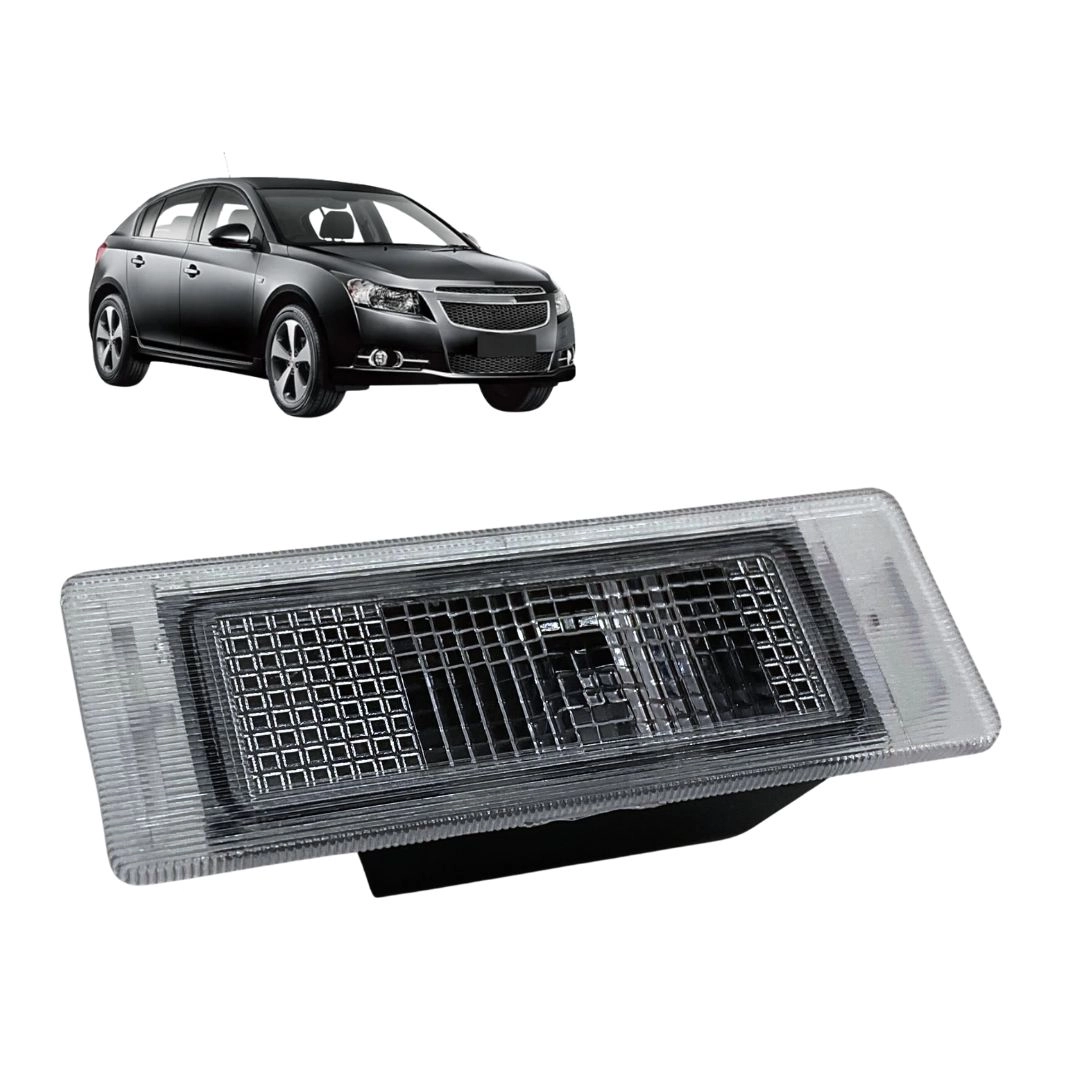 Lanterna Luz de Placa Para GM Cruze Hatch 12 a 15 Com Soquete