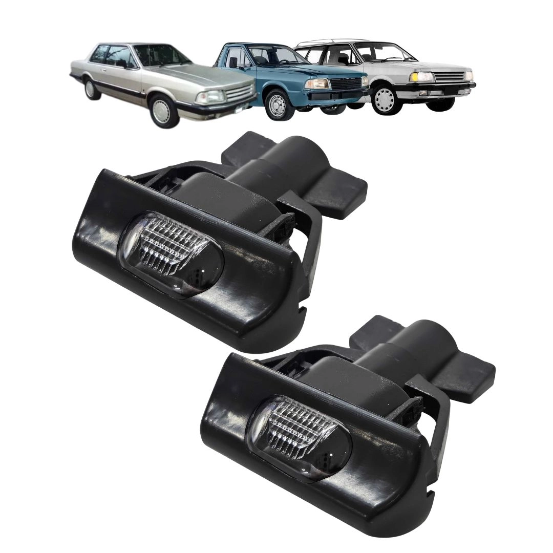 Par Lanterna Luz Placa Para Del Rey Pampa Belina Del Rey