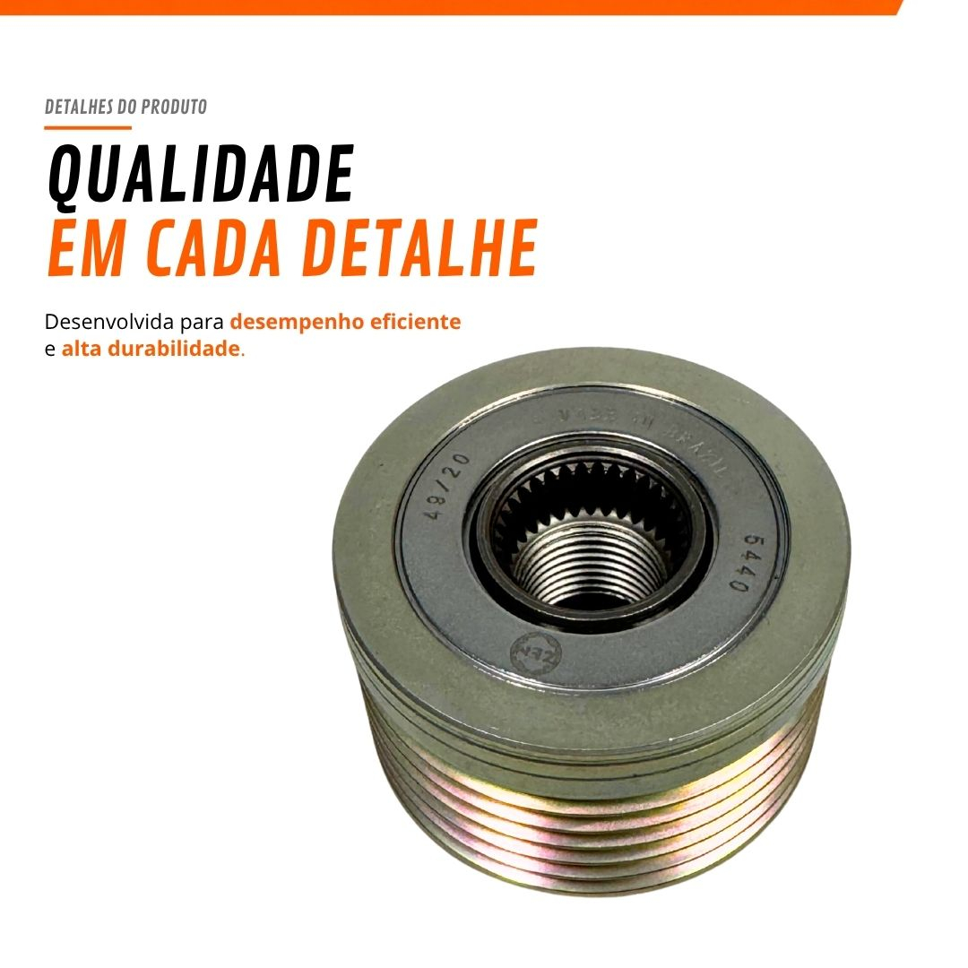 Polia Roda Livre do Alternador Denso 6 Filetes Para Fiat 500 Doblo Fiorino Grand Punto Idea Punto Linea 1.3 Multijet JTD Opel Corsa Astra Alfa Romeo Polia Roda Livre do Alternador Denso 6 Filetes Para Fiat 500 Doblo Fiorino Grand Punto Idea Punto Linea 1.3 Multijet JTD Opel Corsa Astra Alfa Romeo