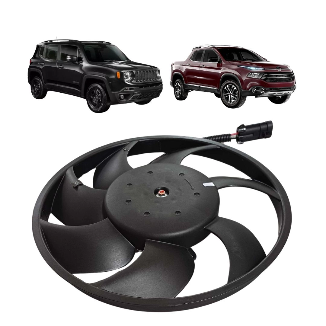 Ventoinha Radiador Para Renegade 2.0 Toro 2.0