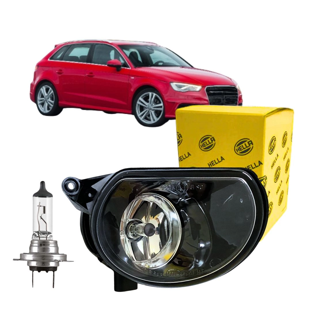 Farol Auxiliar Neblina Para Audi A3 2003 a 2012 Lado Direito Farol Auxiliar Neblina Para Audi A3 2003 a 2012 Lado Direito