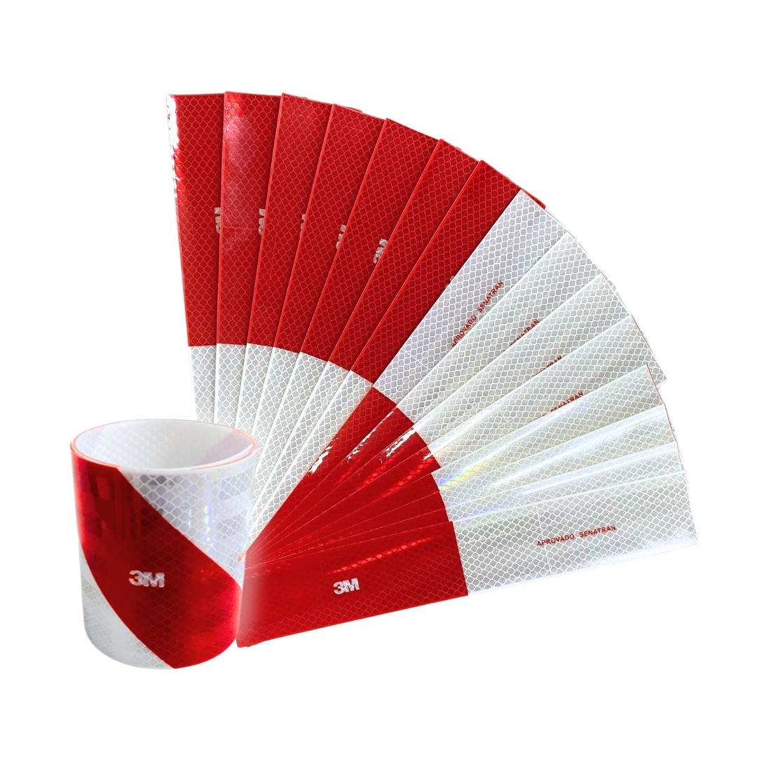Kit 15 Faixas Refletivas Lateral e Parachoque 3M Original Kit 15 Faixas Refletivas Lateral e Parachoque 3M Original