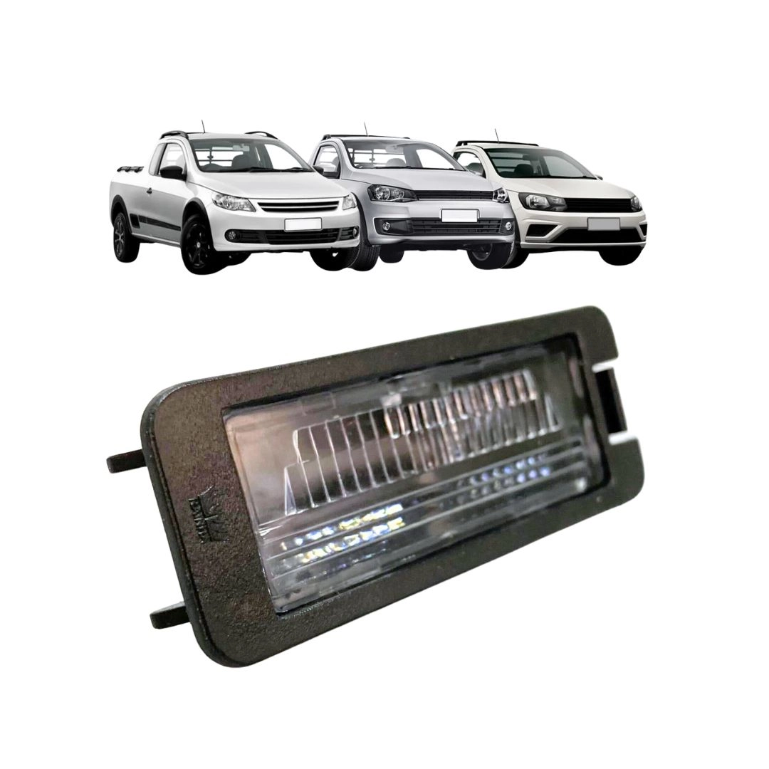 Lanterna De Placa Para Saveiro G5 G6 G8 Sem Soquete