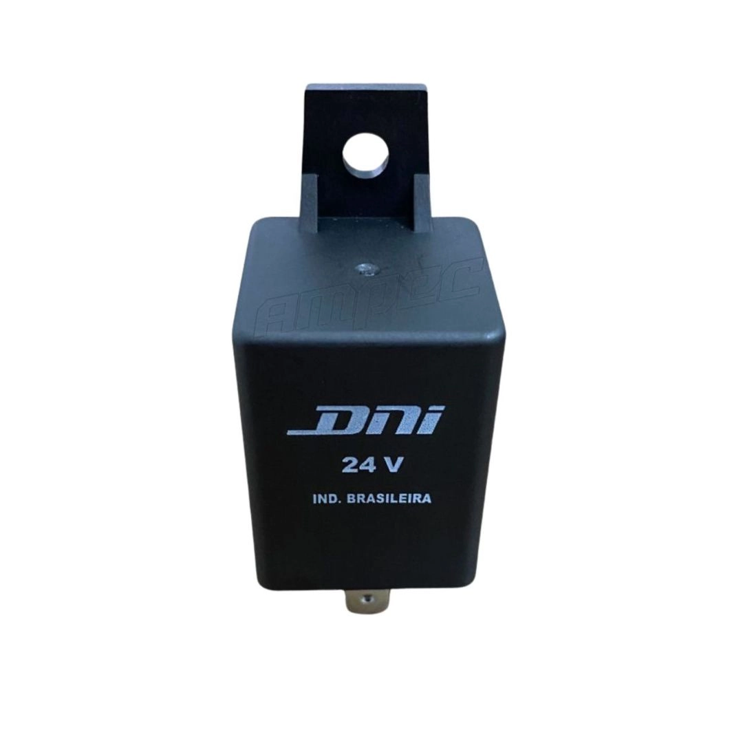 Kit 10 Rele Comando Seta Pisca Caminhão Ônibus 24V 500W Kit 10 Rele Comando Seta Pisca Caminhão Ônibus 24V 500W