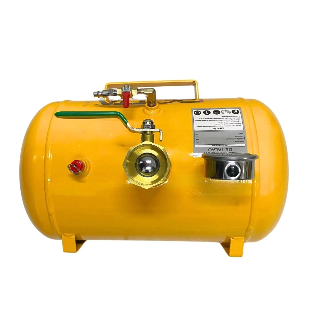 Assentador De Talão Pneus 116 PSI Para Pneus Sem Câmara 21 L