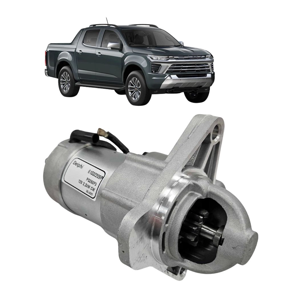 Motor De Partida Arranque 12v 9 Dentes Para Gm S10 LS LT LTZ 2.8 Turbo Diesel Após 2017 Delco Remy