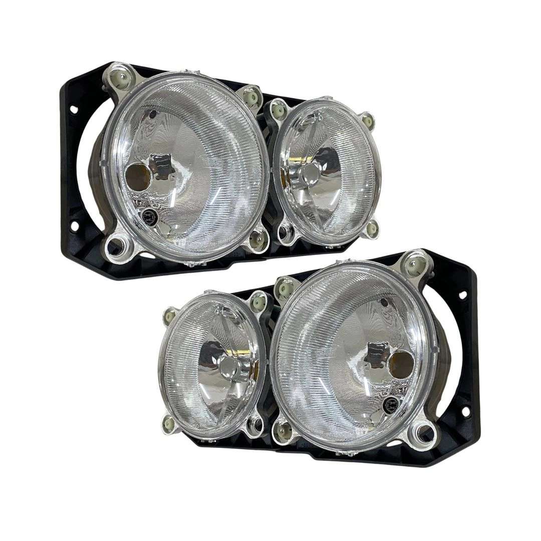 Kit Farol Duplo MBB Cara Chata 1938s 1944s NINO + Lâmpadas 