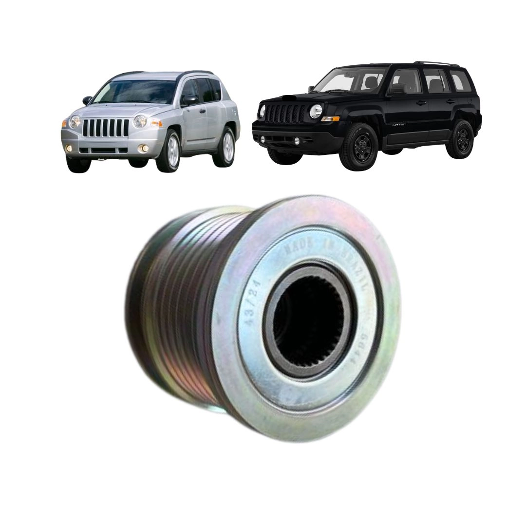 Polia Roda Livre Alternador Para Jeep Compass Patriot ZEN