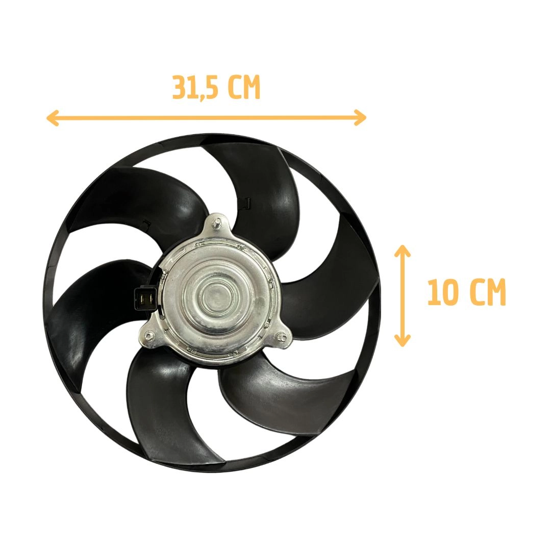 Ventoinha do Radiador Para Peugeot 306 405 Partner