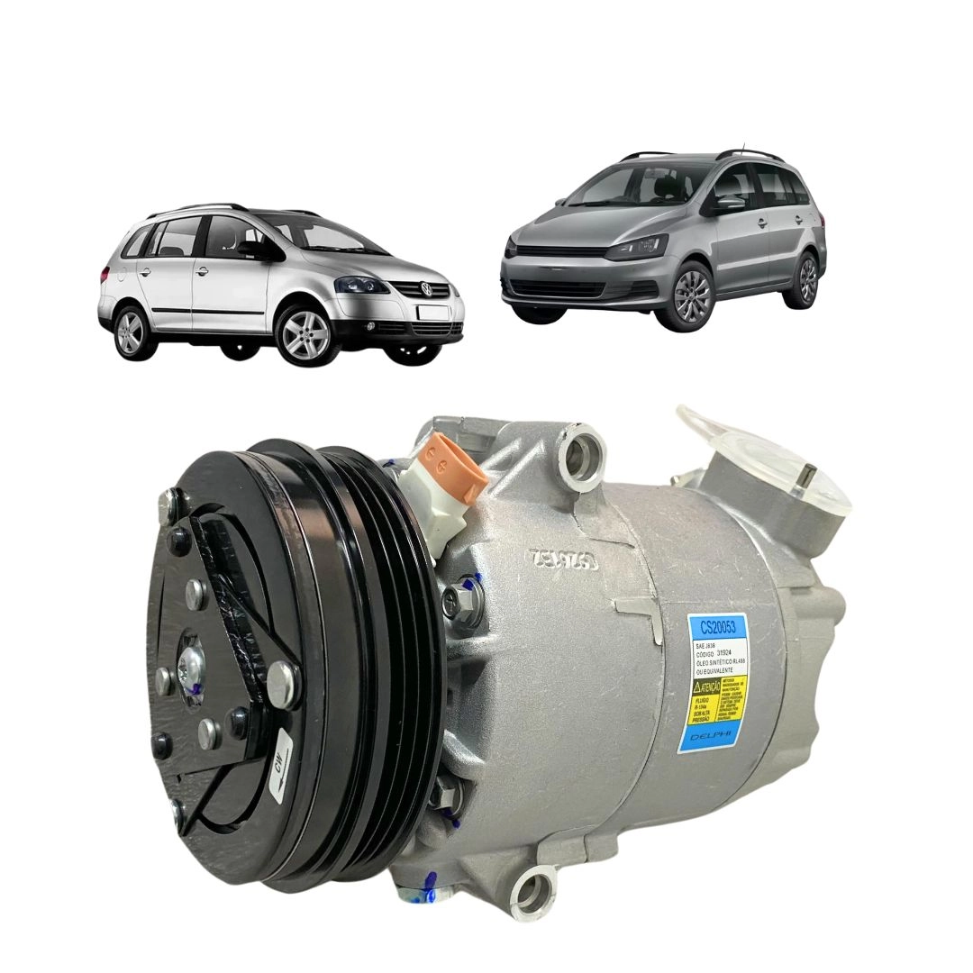 Compressor Ar Condicionado Para VW Spacefox 1.6 2006 a 2022
